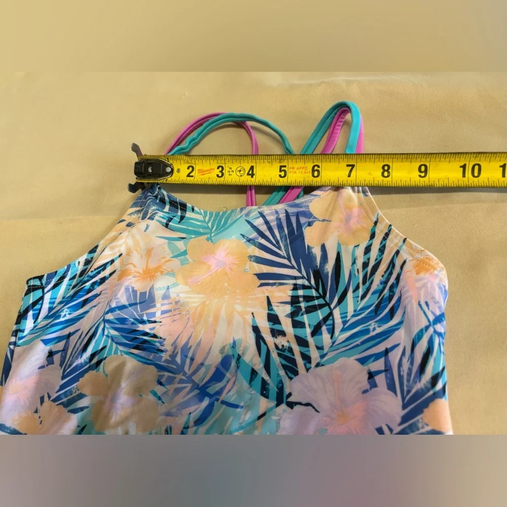 Angel Beach‎ Hawaiian Tropical Kids Swim One Piece